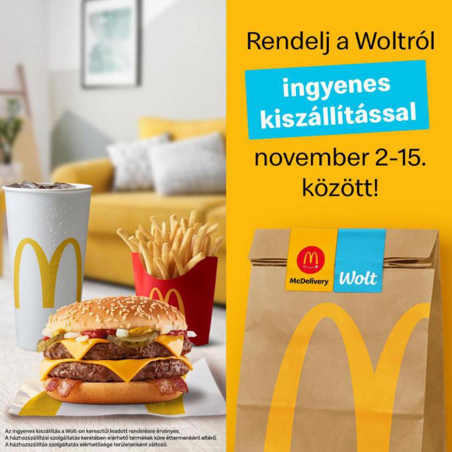 Kuponajánlattal!. McDonald's (2021-11-15-2021-11-15)