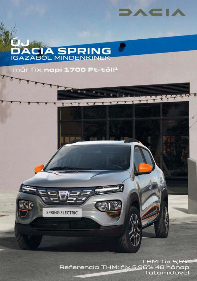 ÚJ DACIA SPRING. Dacia (2021-12-31-2021-12-31)