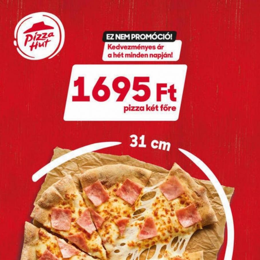 pizzára érvényes 50%. Pizza Hut (2022-02-14-2022-02-14)