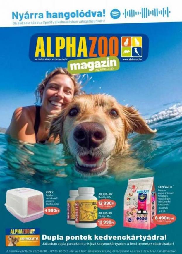 Alphazoo magazin július. Alpha Zoo (2023-07-23-2023-07-23)
