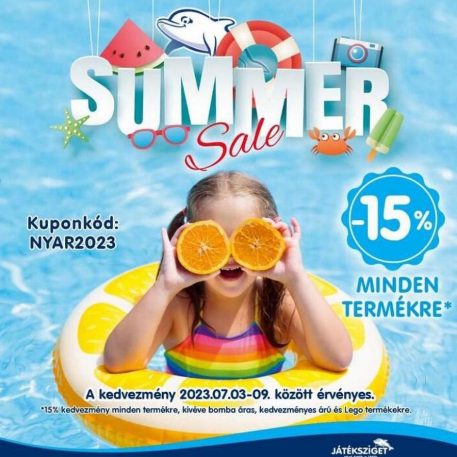 Summer Sale!. Játéksziget (2023-07-09-2023-07-09)