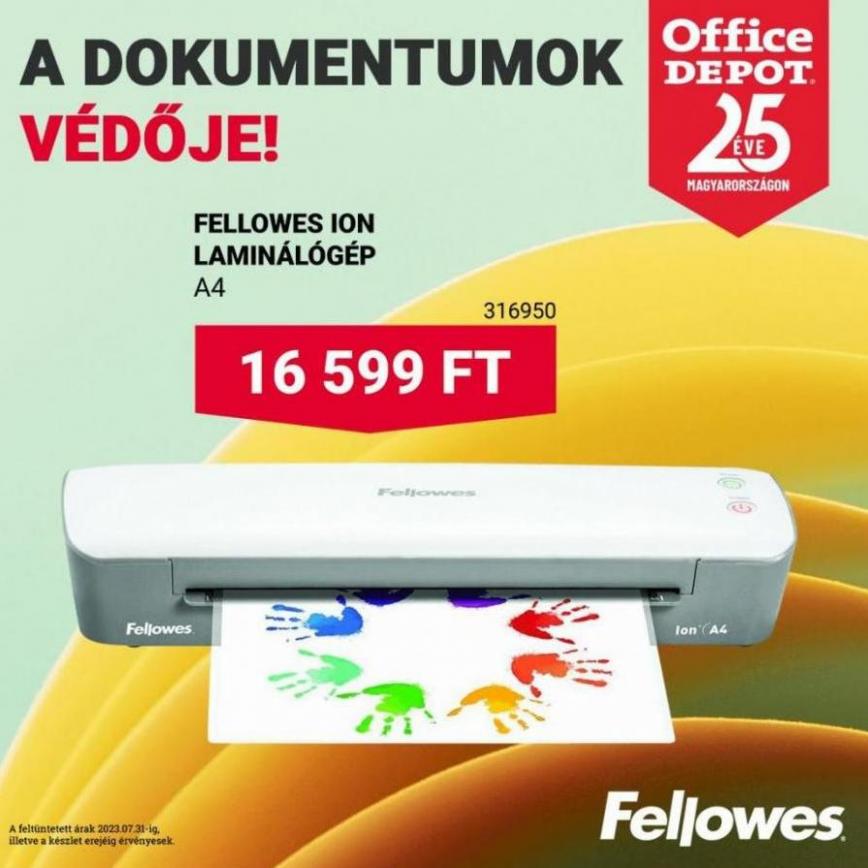 Ajánlatok Office Depot. Office Depot (2023-07-28-2023-07-28)