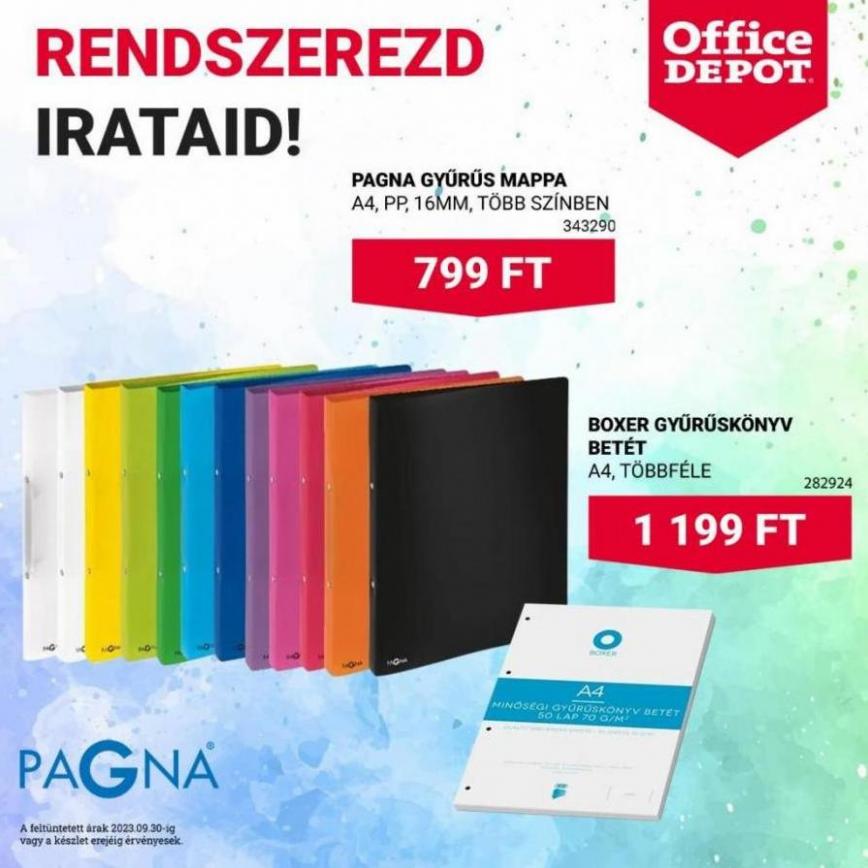 Ajánlatok Office Depot!. Office Depot (2023-10-16-2023-10-16)