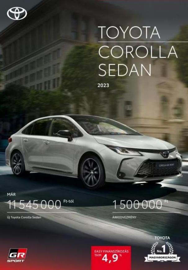 Toyota Új Corolla Sedan Comfort Tech. Toyota (2024-11-16-2024-11-16)