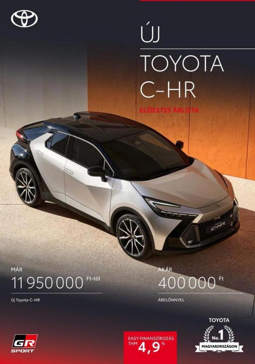 Új Toyota C-HR Hybrid. Toyota (2024-11-16-2024-11-16)