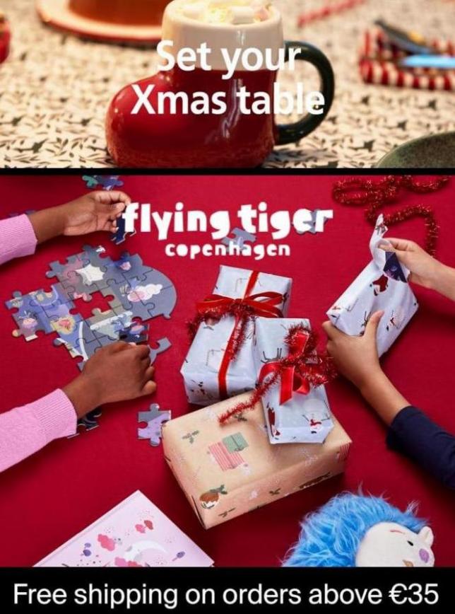 Set Your Xmas Table. Flying Tiger (2023-11-21-2023-11-21)