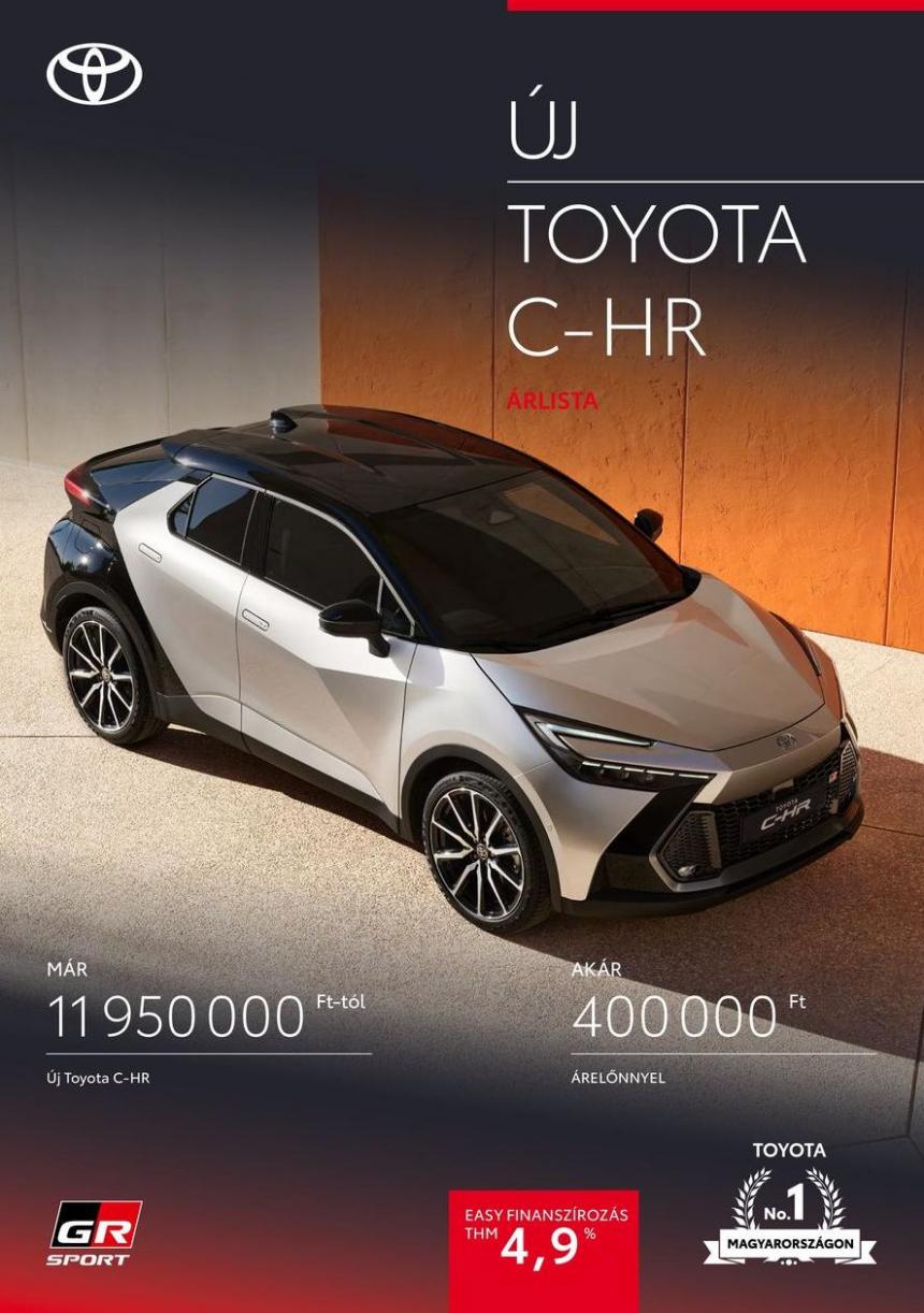 Új Toyota C-HR Hybrid. Toyota (2024-11-25-2024-11-25)