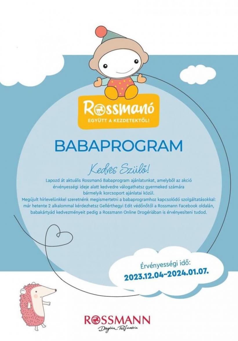 Rossmann Baba 2023.12.04-2024.01.07.. Rossmann (2024-01-07-2024-01-07)
